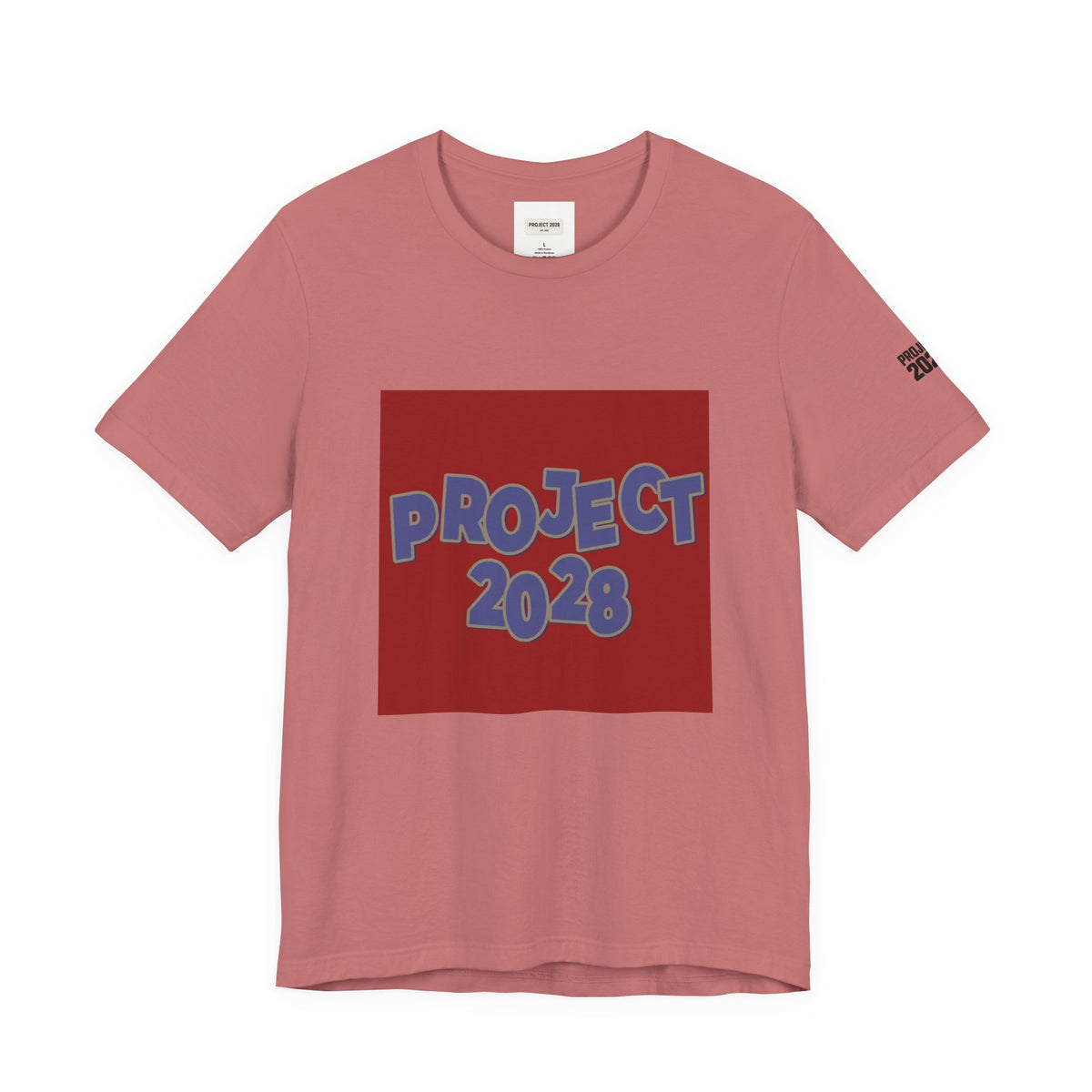 Project 2028 Tee — "Democracy Isn't Automatic" Political Campaign T‑Shirt - Make a Statement Without Saying a Word!