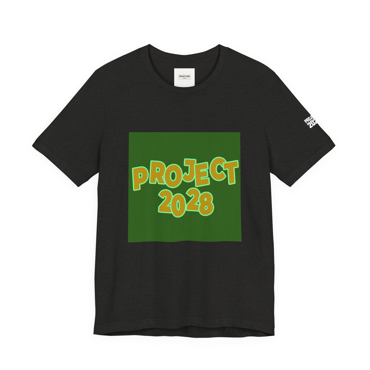 Project 2028 Tee — "Democracy Isn’t Automatic" Political Campaign T‑Shirt - Make a Statement Without Saying a Word!