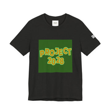 Project 2028 Tee — "Democracy Isn’t Automatic" Political Campaign T‑Shirt - Make a Statement Without Saying a Word!