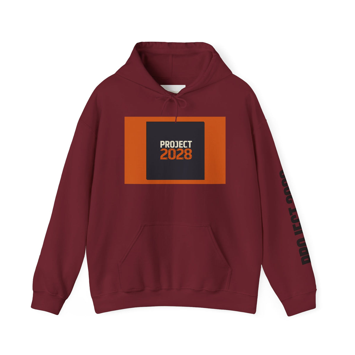Project 2108 Graphic Hoodie | Democracy Isn't Automatic Back Print
