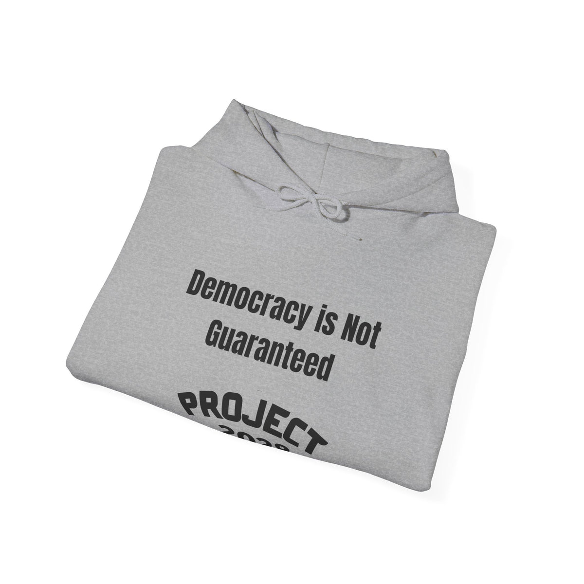 Democracy Isn't Automatic hoodie | Project 2028 slogan hoodie