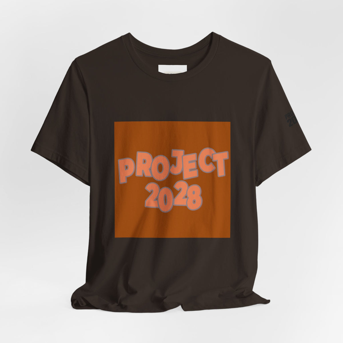 Project 2028 Tee — "Democracy Isn't Automatic" Political Awareness T‑Shirt - Make a Statement Without Saying a Word!