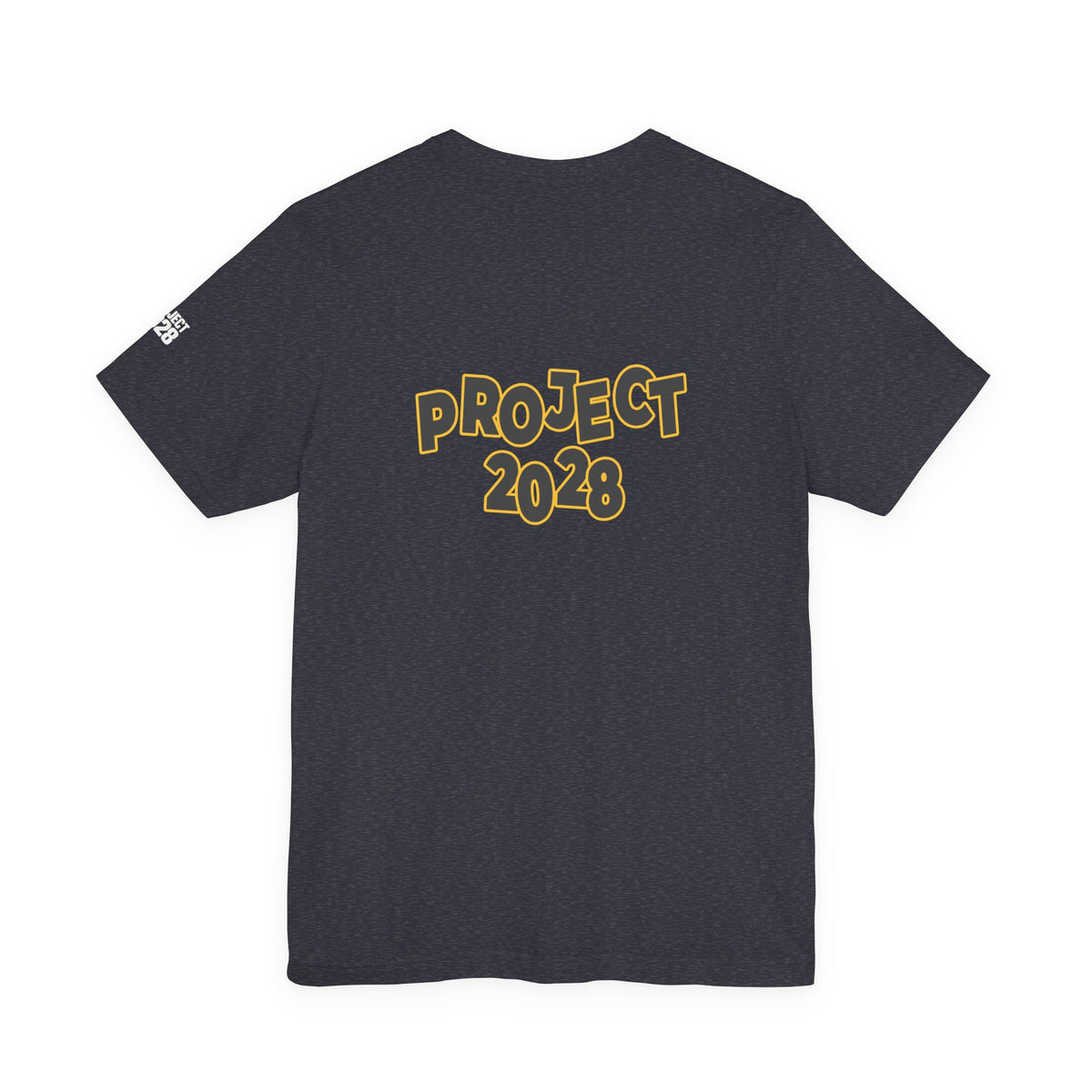 Don't Look Back Tee — 'Project 2028' Motivational Graphic T-Shirt - Make a Statement Without Saying a Word!