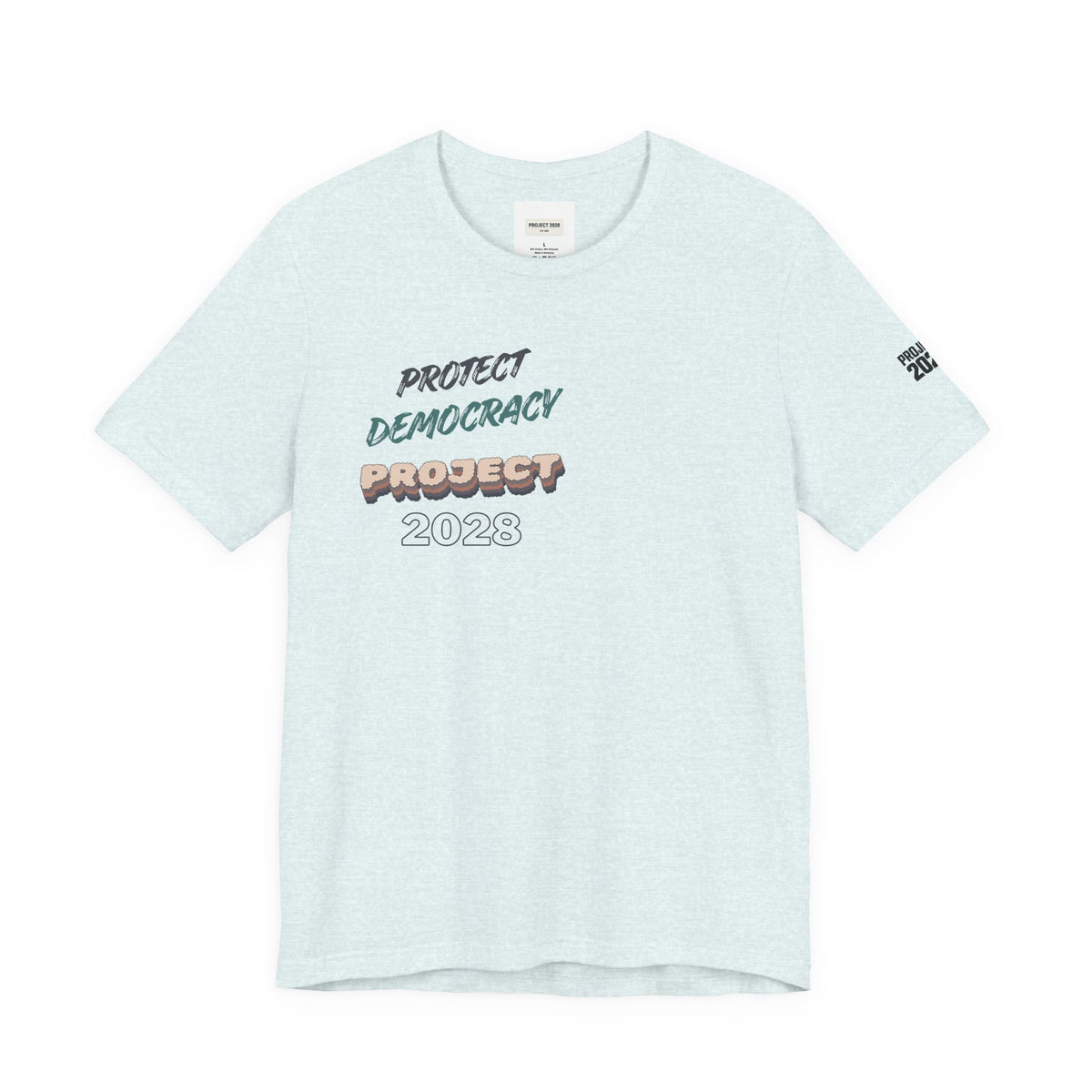 Protect Democracy "Project 2028" Tee - Make a Statement Without Saying a Word!