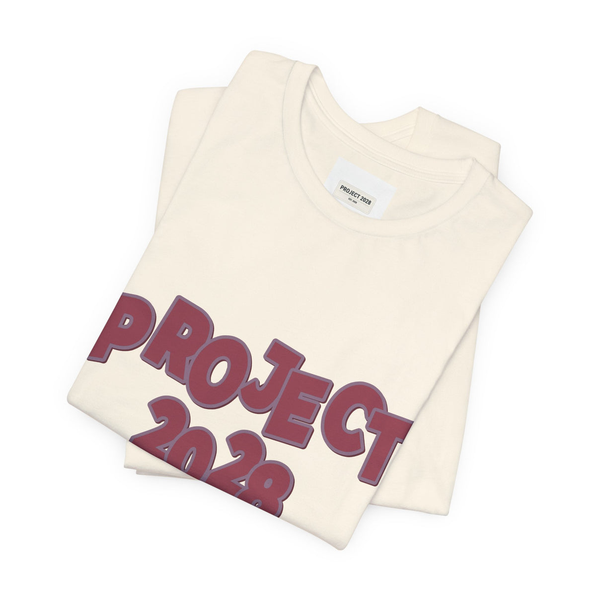 Project 2028 Tee — "Democracy Isn’t Automatic" Political Statement T-Shirt - Make a Statement Without Saying a Word!