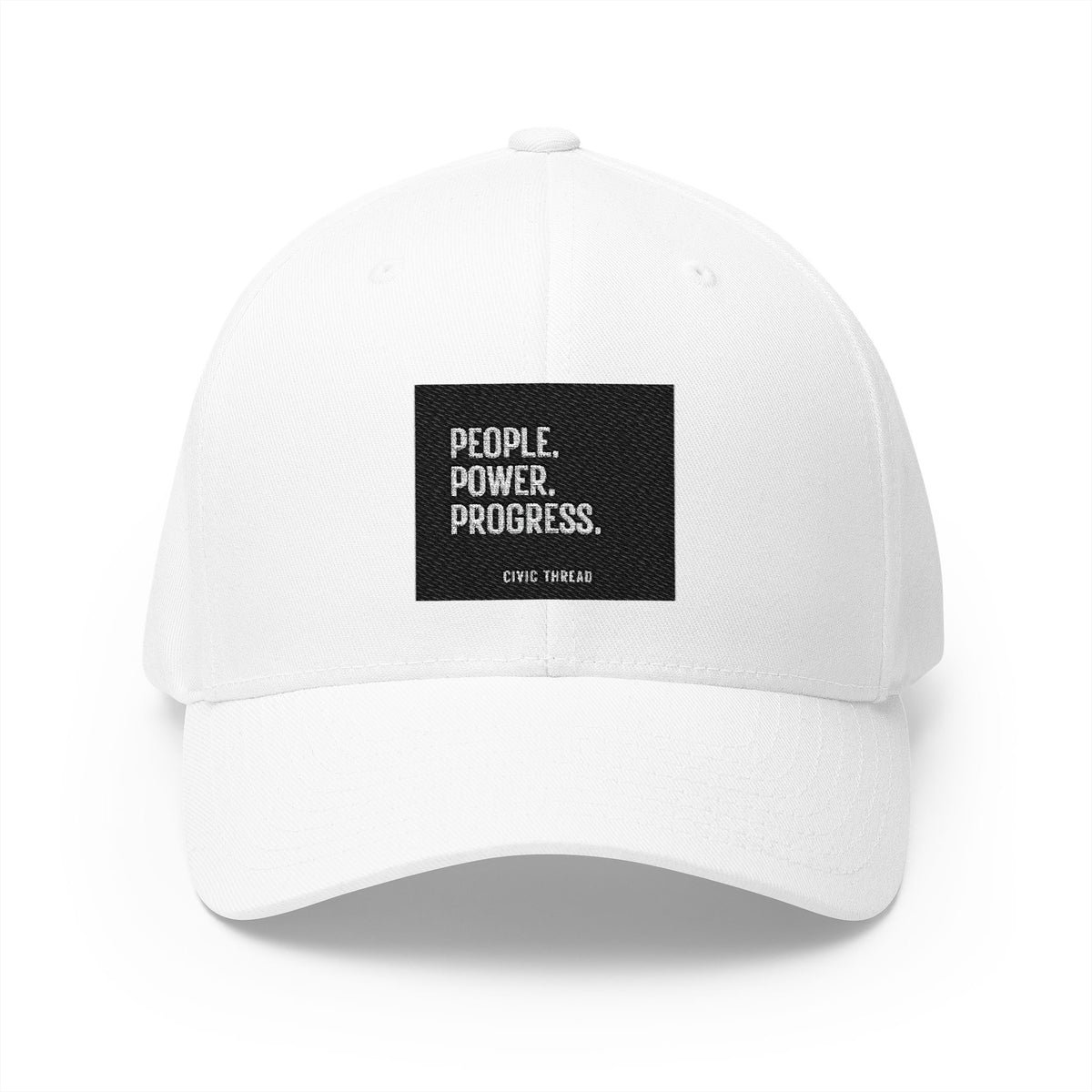 Embroidered Cap — "People. Power. Progress." (Project 2028)