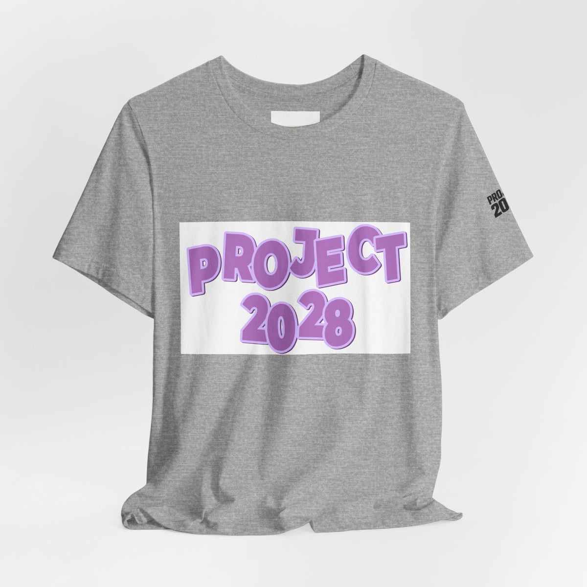 Project 2028 T-Shirt — “Democracy Isn’t Automatic” Political Activism Tee - Make a Statement Without Saying a Word!