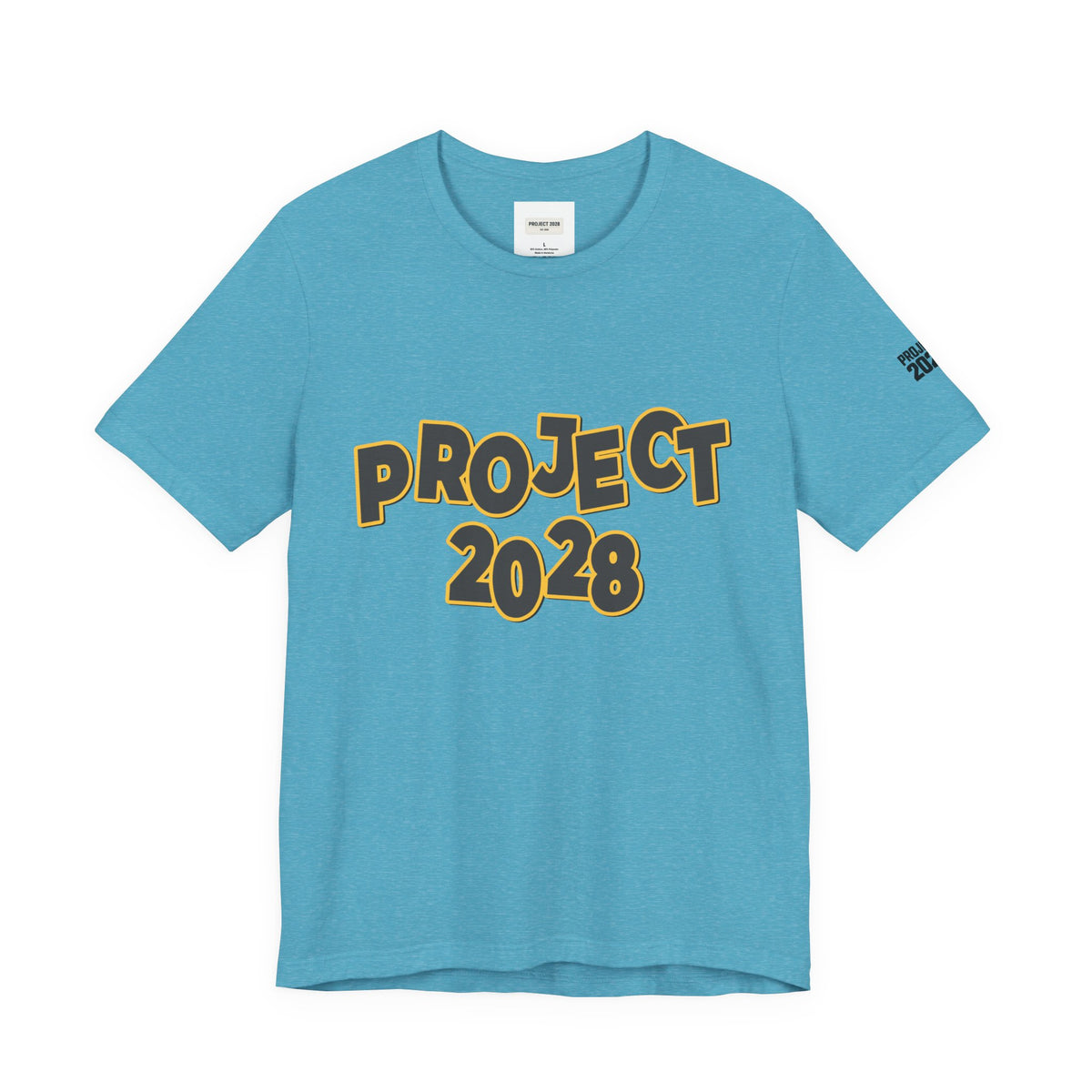 Project 2028 Graphic Tee — "Spirit Airlines Is Gone. Democracy Could Be Next. Vote Blue." Political Statement T-Shirt - Make a Statement Without Saying a Word!