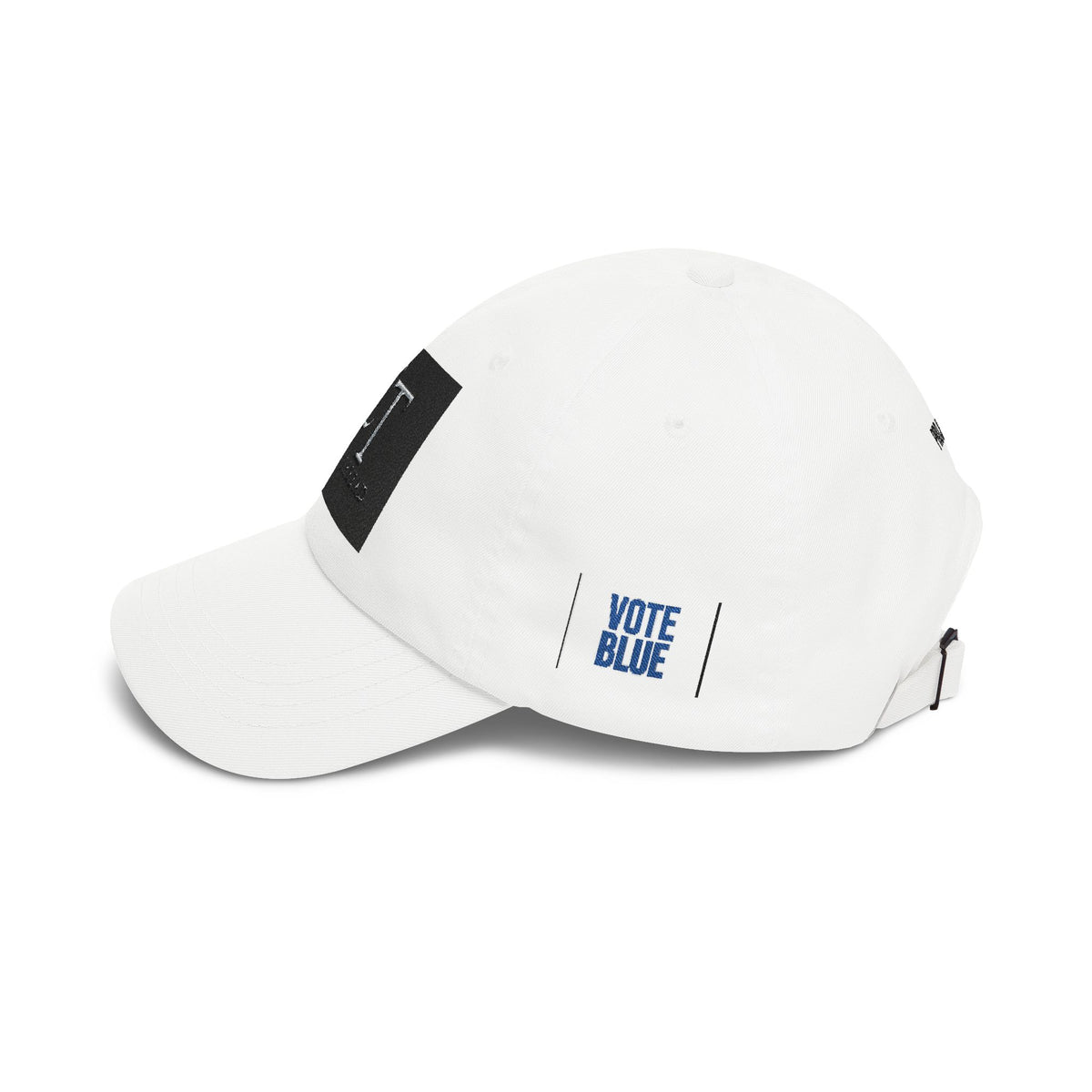 CT Civic Thread Embroidered Dad Cap — 'Project 2028' White Baseball Hat - Make a Statement Without Saying a Word!