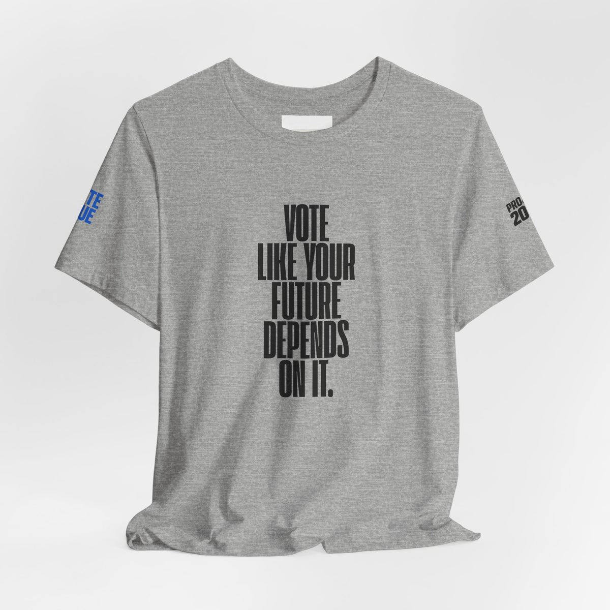 Democracy Is Not Automatic Tee — "Vote Like Your Future Depends On It" Political Statement Shirt - Make a Statement Without Saying a Word!