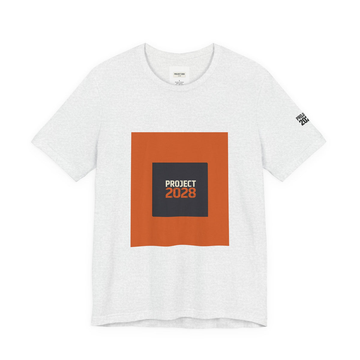 Project 2028 Tee — 'Democracy Isn't Automatic' Graphic T-Shirt - Make a Statement Without Saying a Word