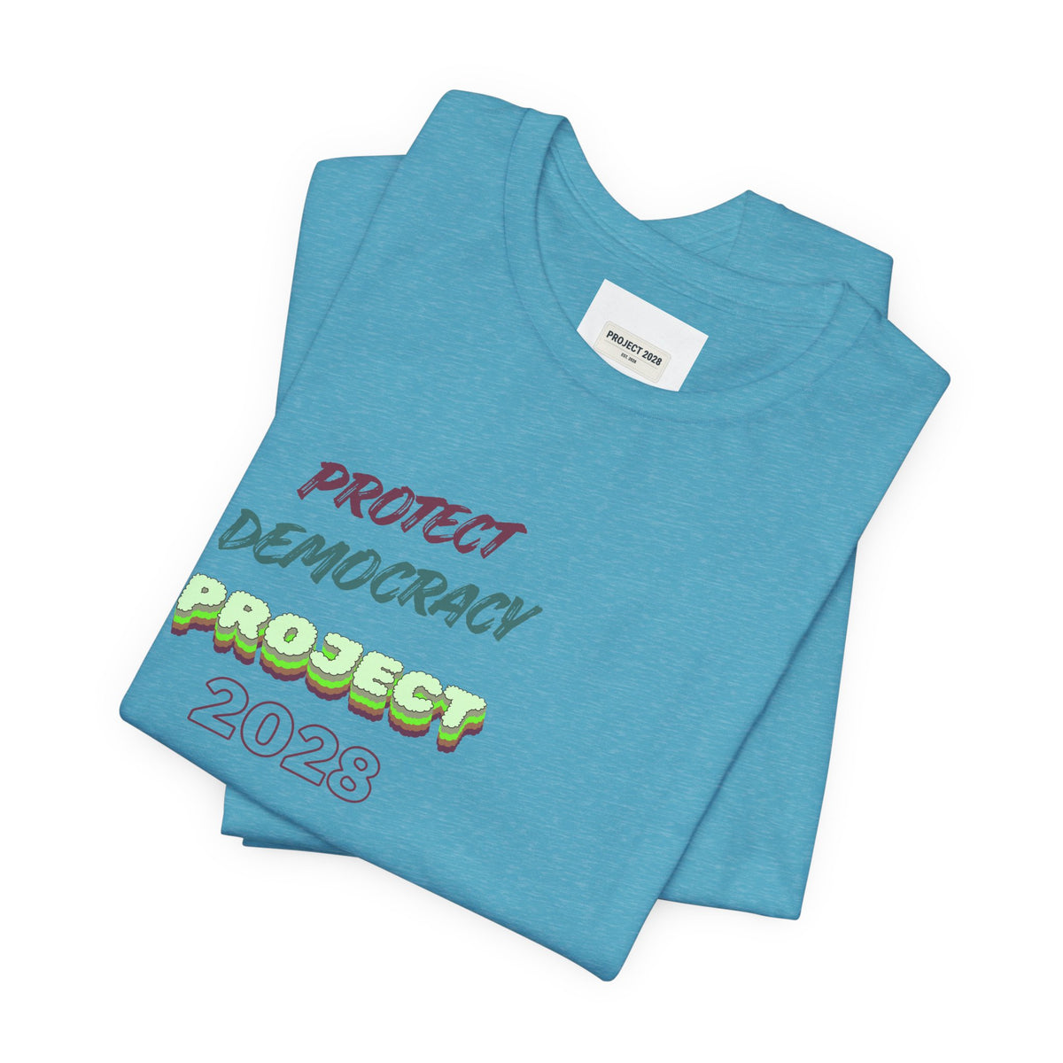 Protect Democracy Project 2023 Tee — "Democracy Isn't Automatic" Graphic T‑Shirt - Make a Statement Without Saying a Word!