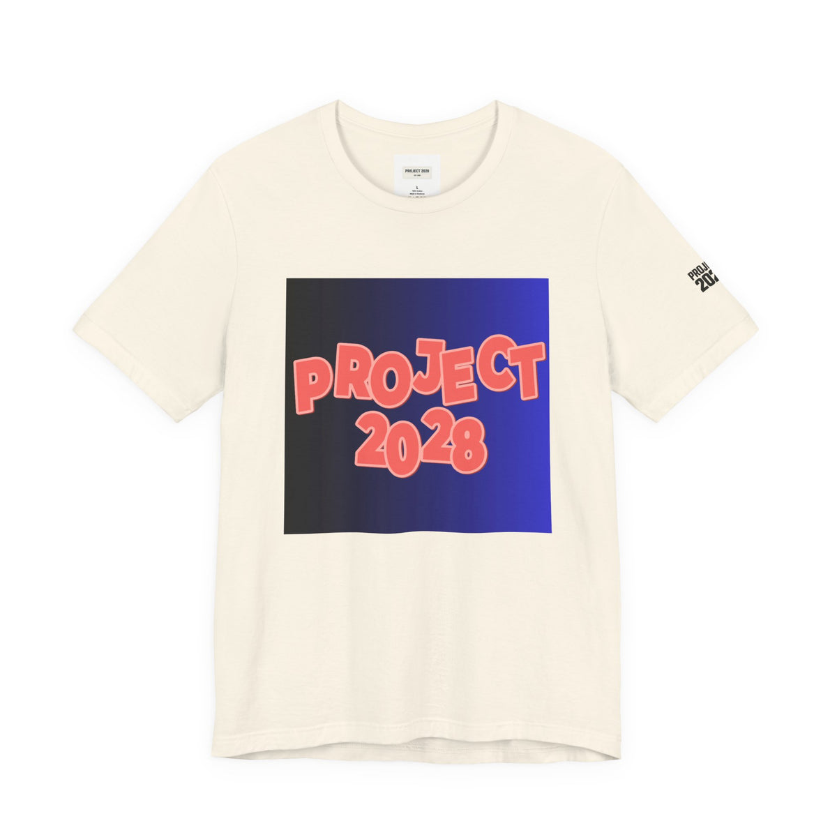 Project 2028 Tee — 'Vote Blue' Political Campaign T-Shirt - Make a Statement Without Saying a Word!