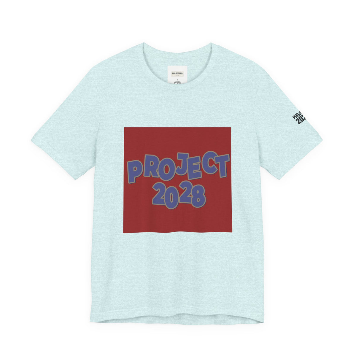 Project 2028 Tee — "Democracy Isn't Automatic" Political Campaign T‑Shirt - Make a Statement Without Saying a Word!
