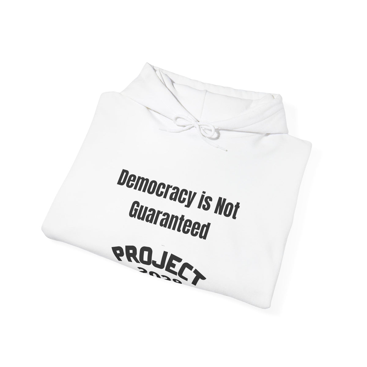 Democracy Isn't Automatic hoodie | Project 2028 slogan hoodie