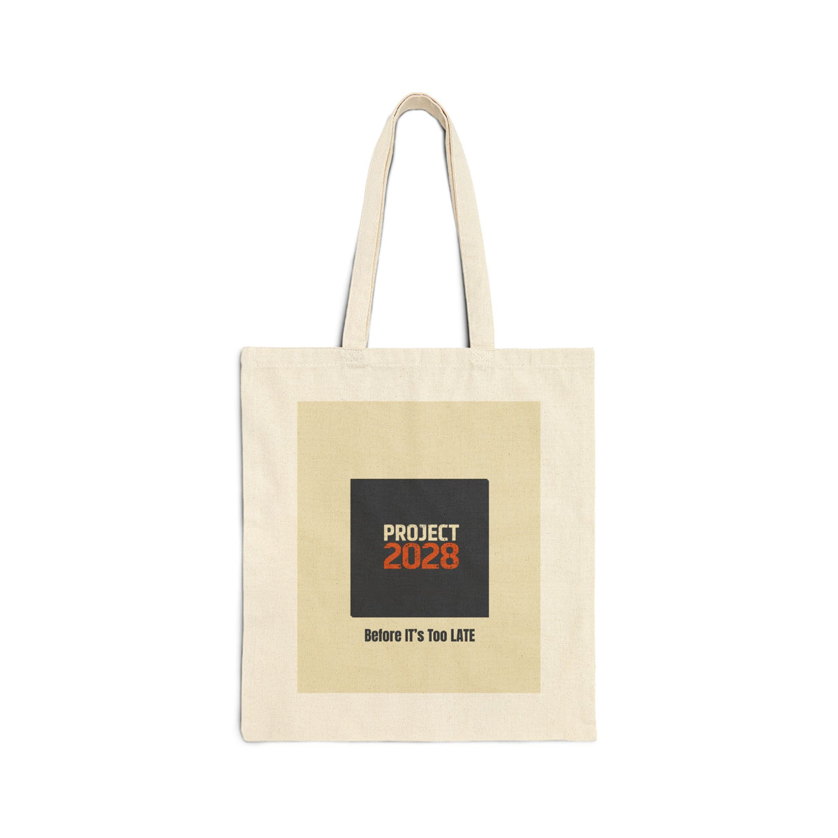 Project 2028 Tote Bag — Protect Democracy Cotton Canvas Tote
