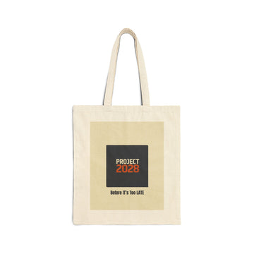 Project 2028 Tote Bag — Protect Democracy Cotton Canvas Tote