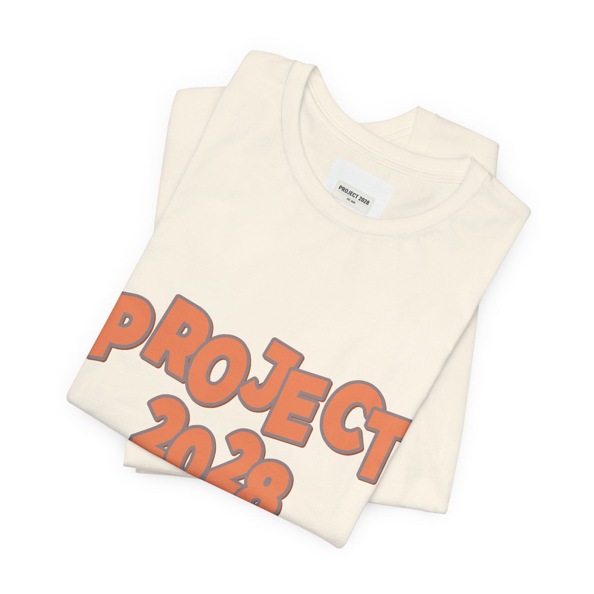 Project 2028 T‑Shirt — “Democracy Isn’t Automatic” Political Campaign Tee - Make a Statement Without Saying a Word!