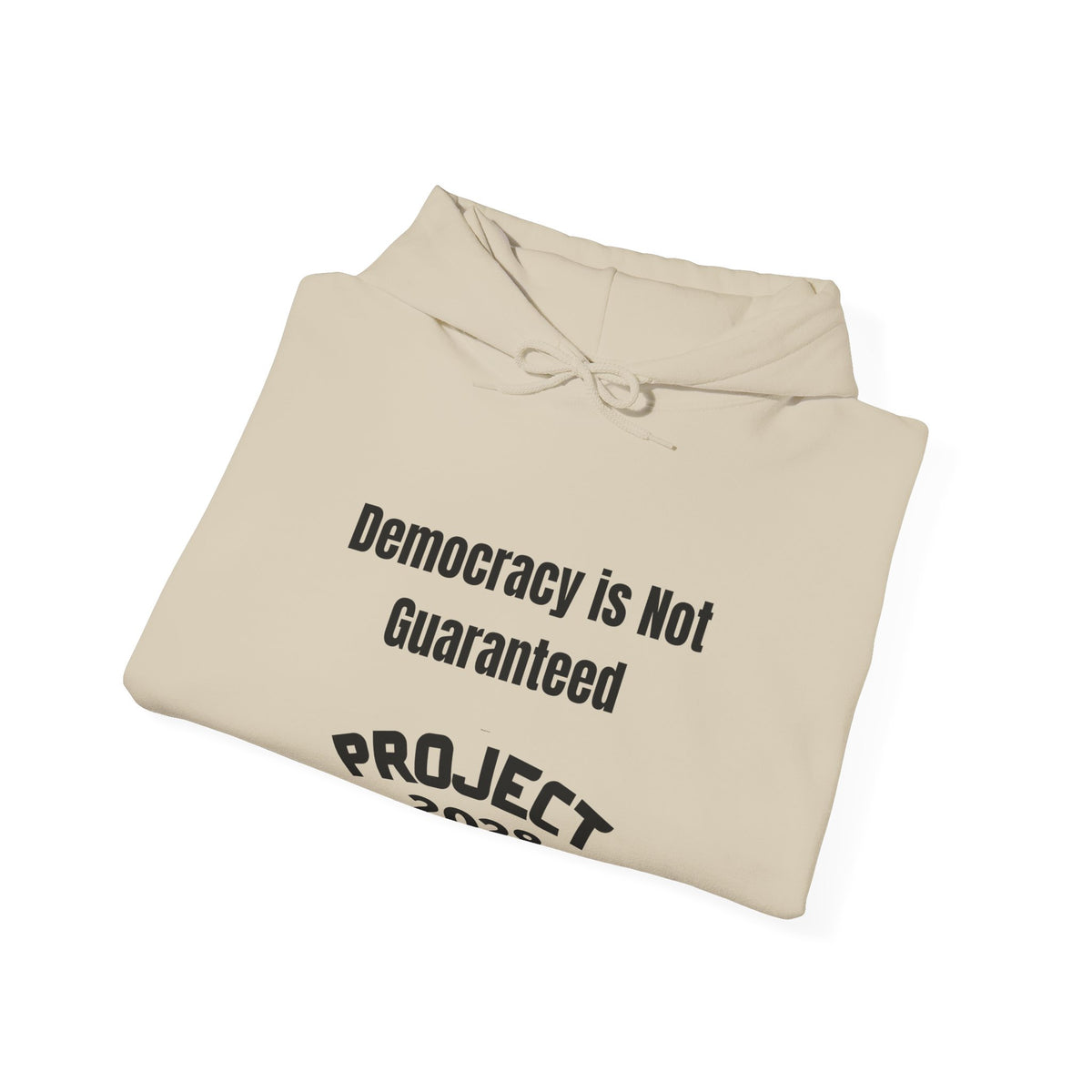 Democracy Isn't Automatic hoodie | Project 2028 slogan hoodie