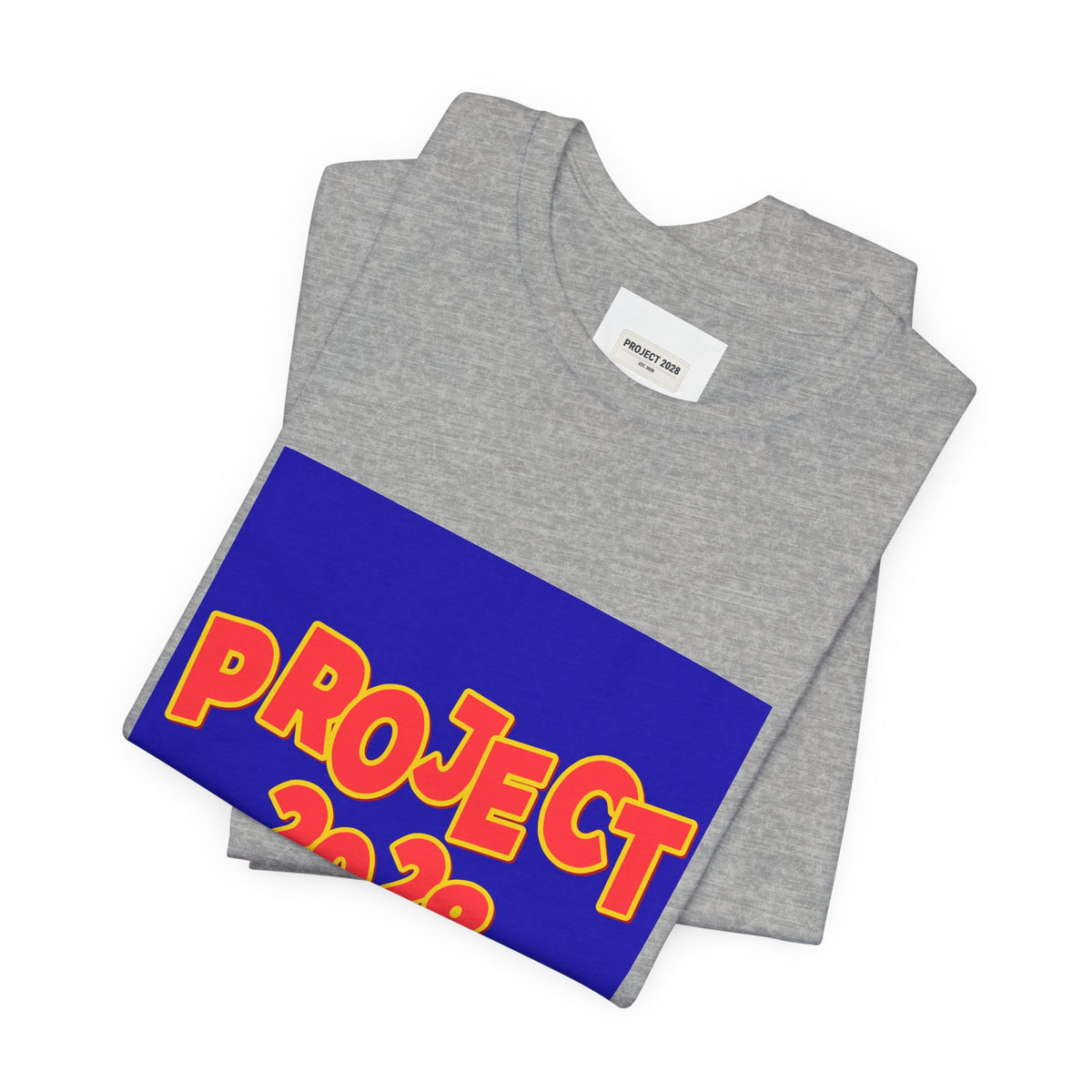 Project 2028 T-Shirt — "Democracy Isn't Automatic" Political Campaign Tee - Make a Statement Without Saying a Word!