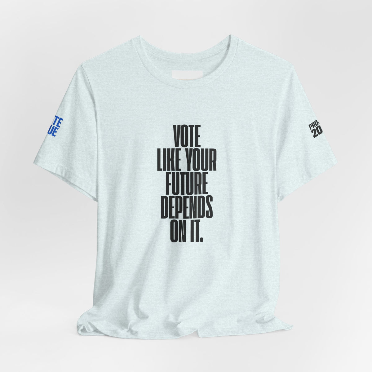 Democracy Is Not Automatic Tee — "Vote Like Your Future Depends On It" Political Statement Shirt - Make a Statement Without Saying a Word!
