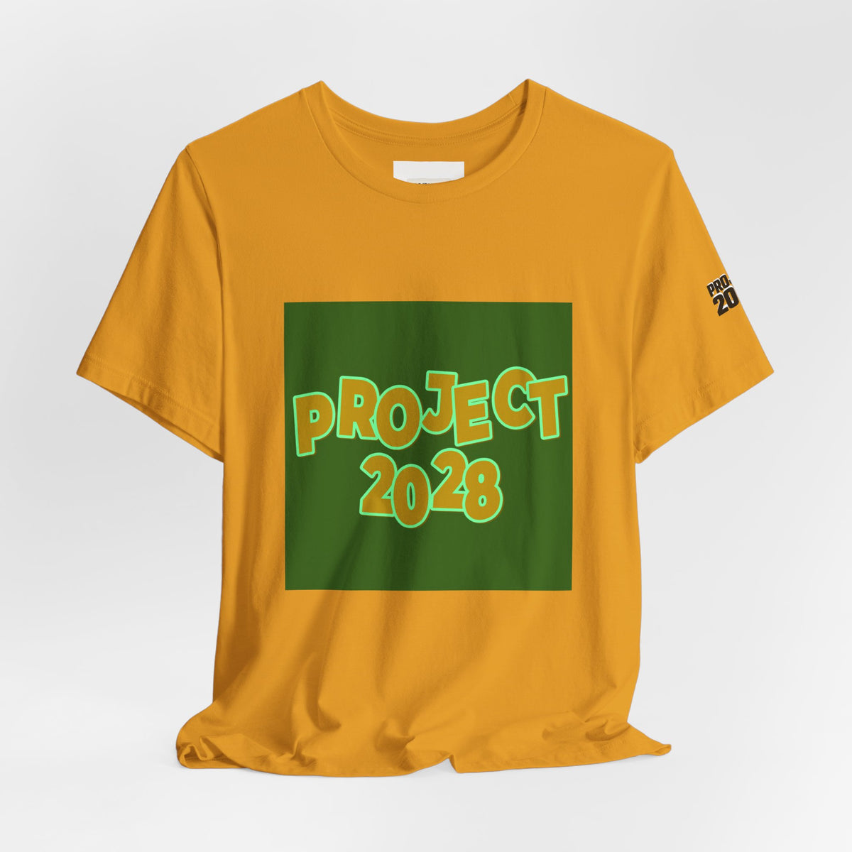 Project 2028 Tee — "Democracy Isn’t Automatic" Political Campaign T‑Shirt  - Make a Statement Without Saying a Word!