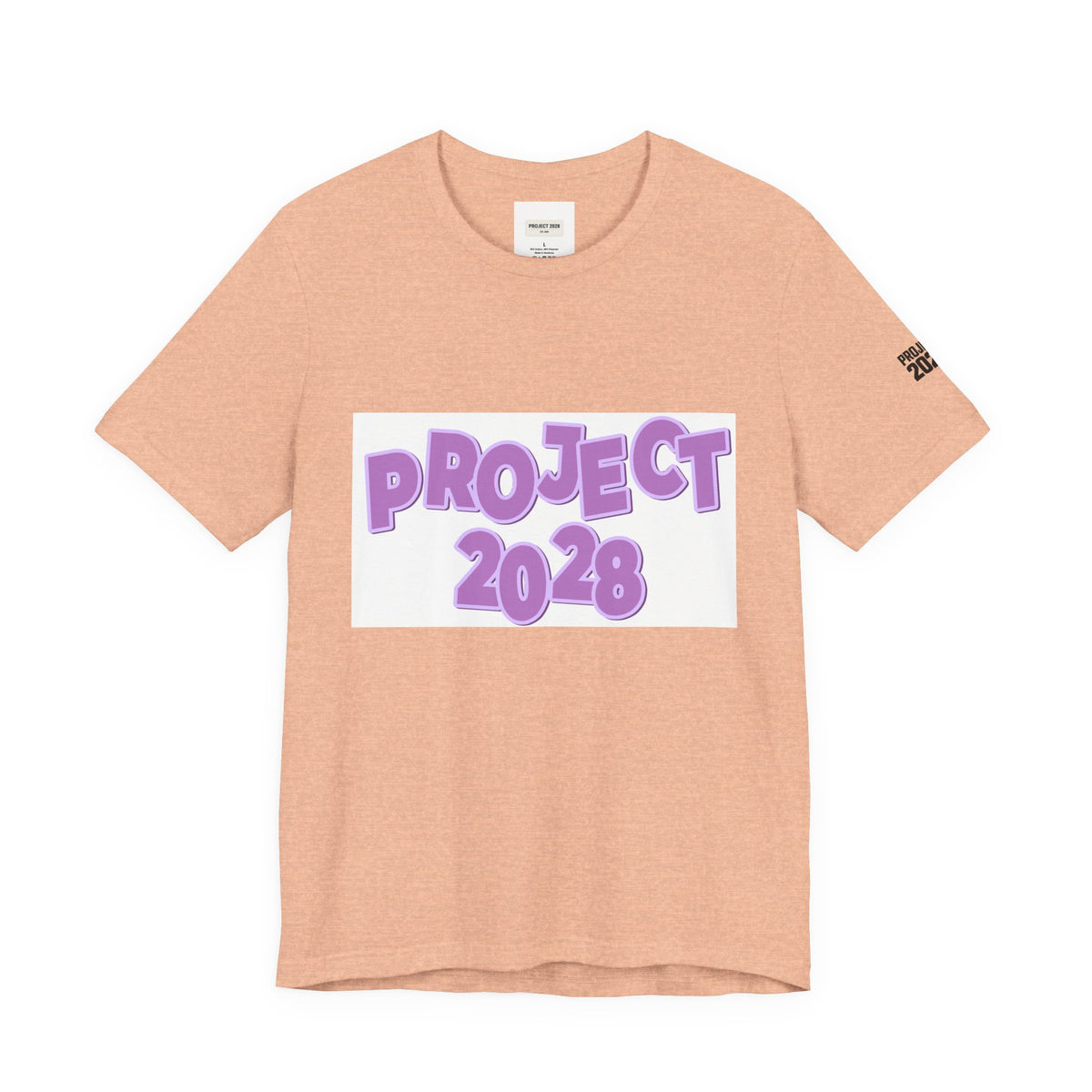 Project 2028 T-Shirt — “Democracy Isn’t Automatic” Political Activism Tee - Make a Statement Without Saying a Word!