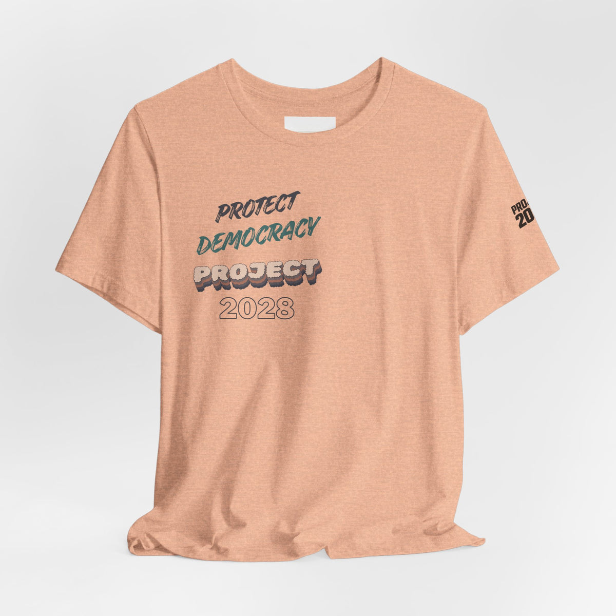 Protect Democracy "Project 2028" Tee - Make a Statement Without Saying a Word!