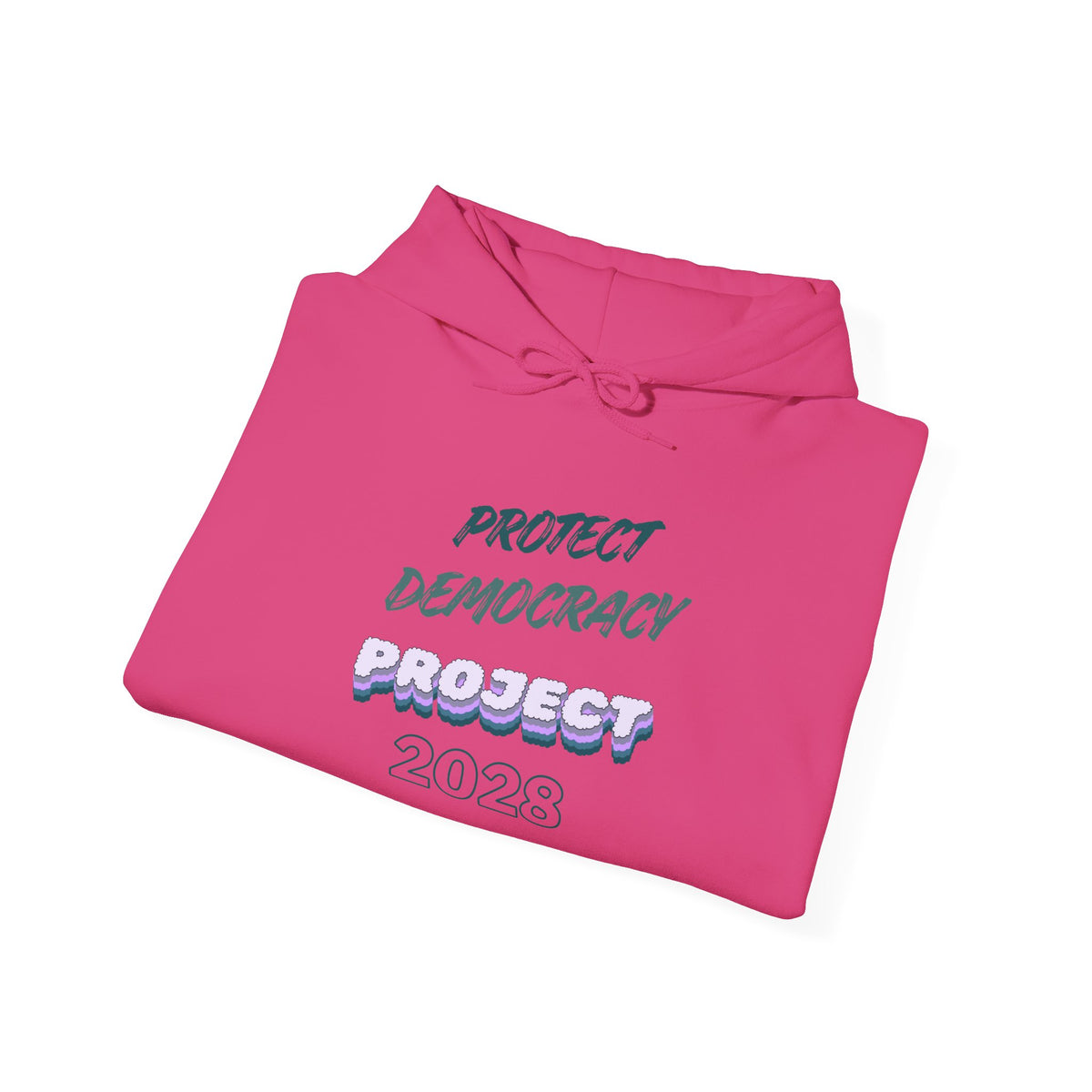 Project 2028 Hoodie | Protect Democracy, Project 2028 design