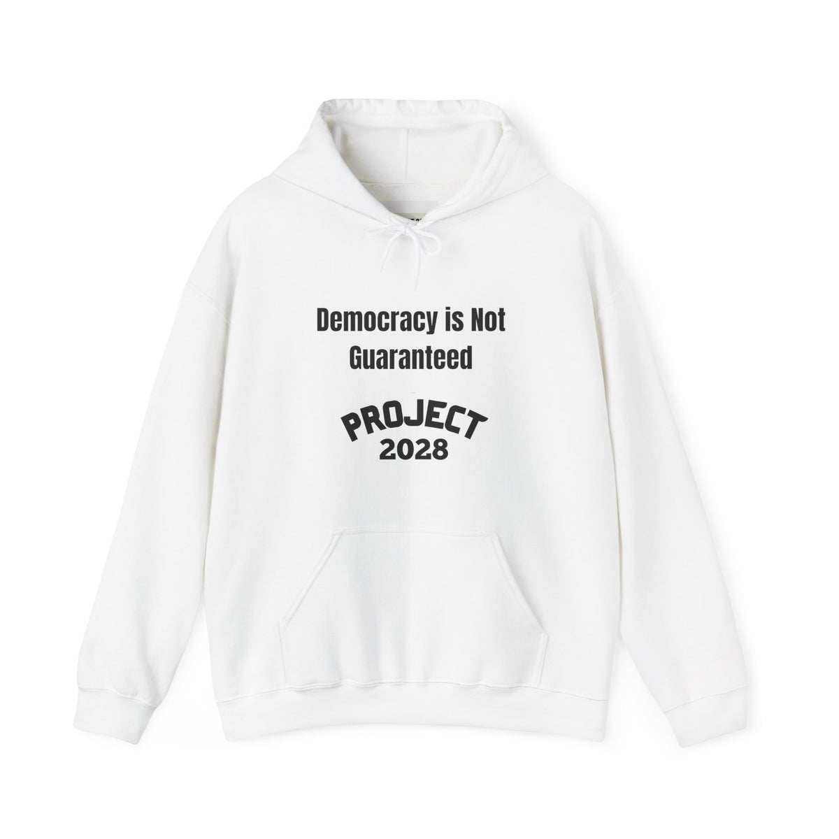 Democracy Isn't Automatic hoodie | Project 2028 slogan hoodie