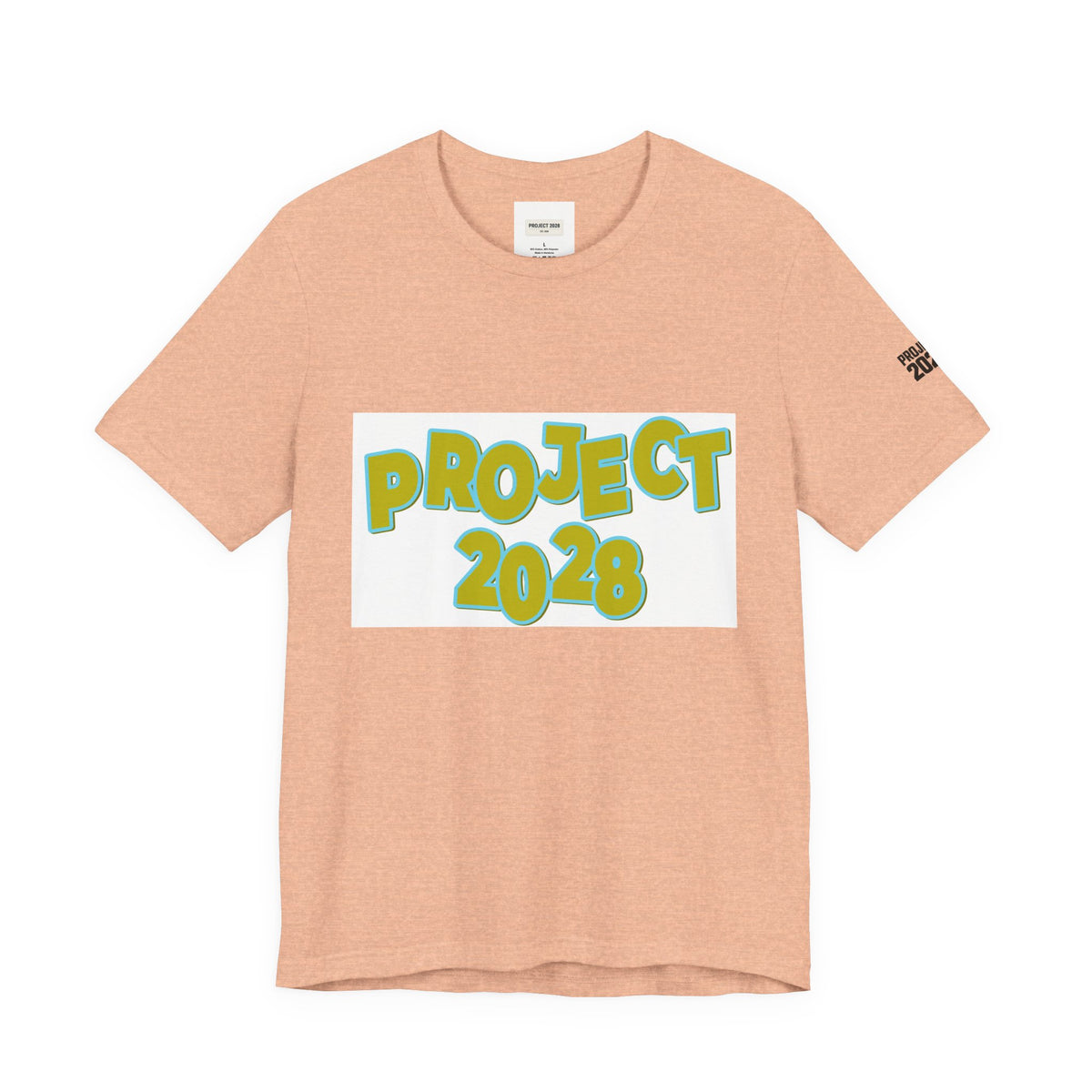 Project 2028 Tee — "Democracy Isn't Automatic" Graphic T‑Shirt - Make a Statement Without Saying a Word!