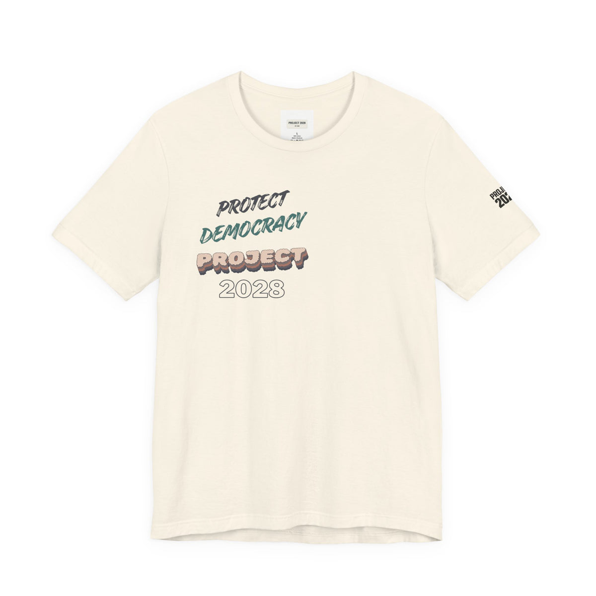 Protect Democracy "Project 2028" Tee - Make a Statement Without Saying a Word!