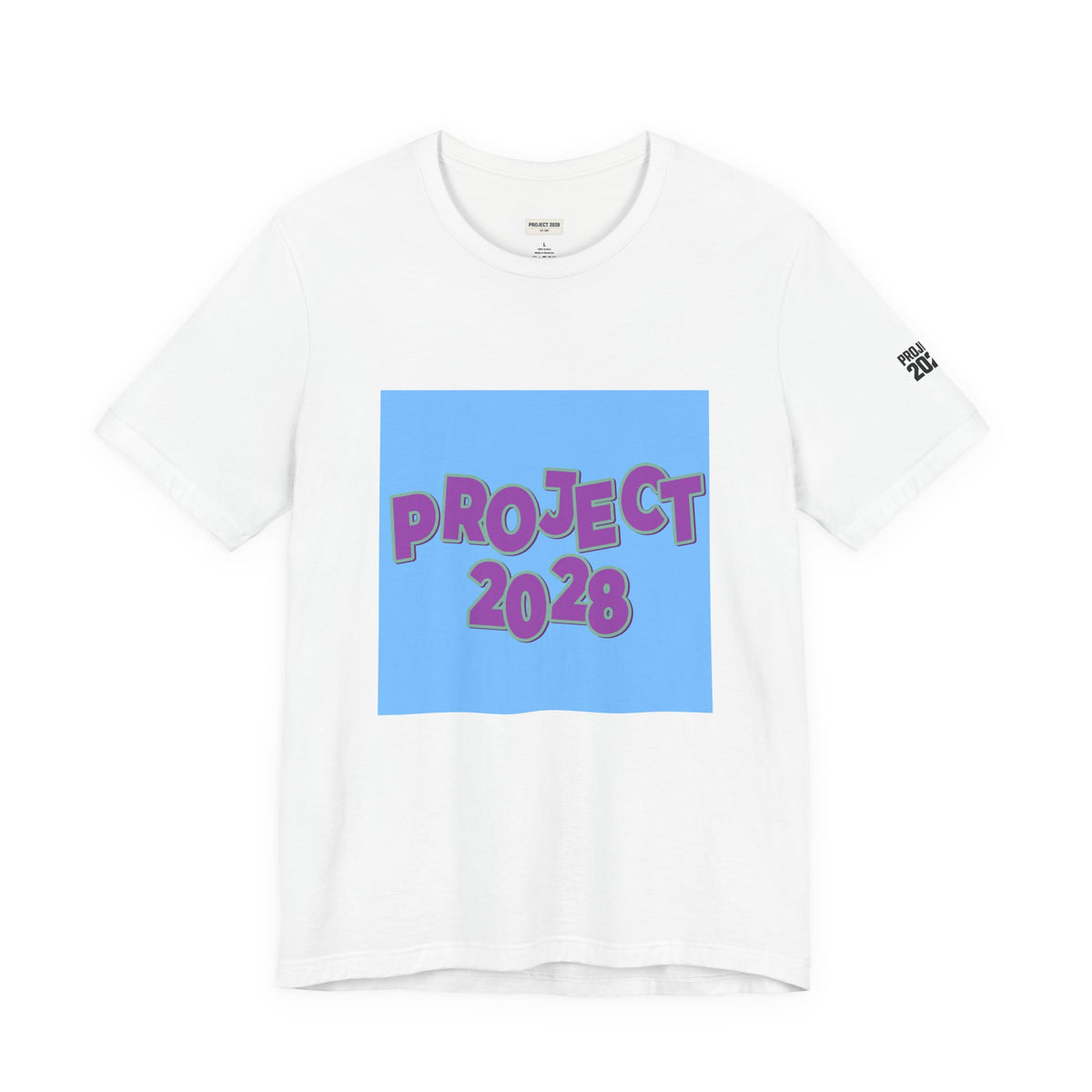 Project 2028 Tee — 'Democracy Isn’t Automatic' Political Campaign T‑Shirt - Make a Statement Without Saying a Word!