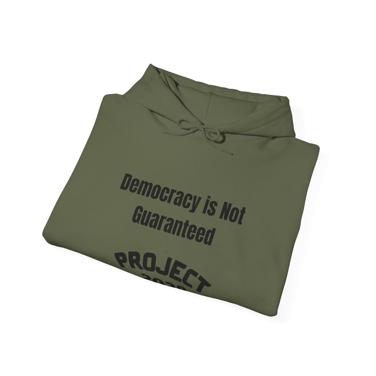 Democracy Isn't Automatic hoodie | Project 2028 slogan hoodie