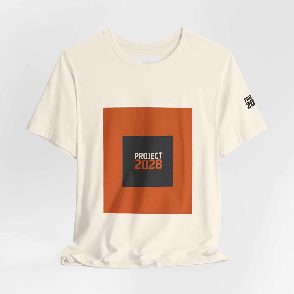Project 2028 Tee — 'Democracy Isn't Automatic' Graphic T-Shirt - Make a Statement Without Saying a Word