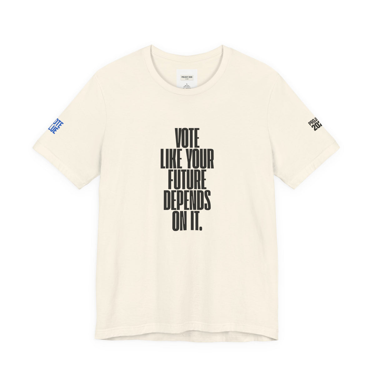 Democracy Is Not Automatic Tee — "Vote Like Your Future Depends On It" Political Statement Shirt - Make a Statement Without Saying a Word!