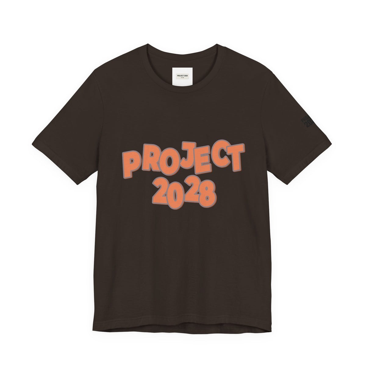 Project 2028 T‑Shirt — “Democracy Isn’t Automatic” Political Campaign Tee - Make a Statement Without Saying a Word!
