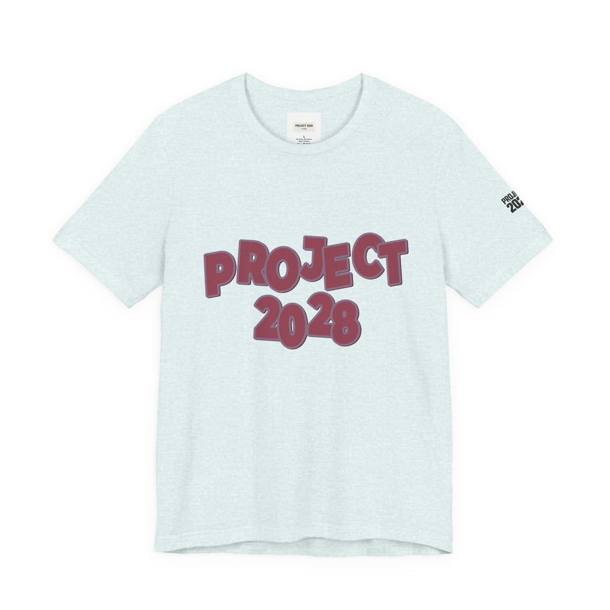 Project 2028 Tee — "Democracy Isn’t Automatic" Political Statement T-Shirt - Make a Statement Without Saying a Word!