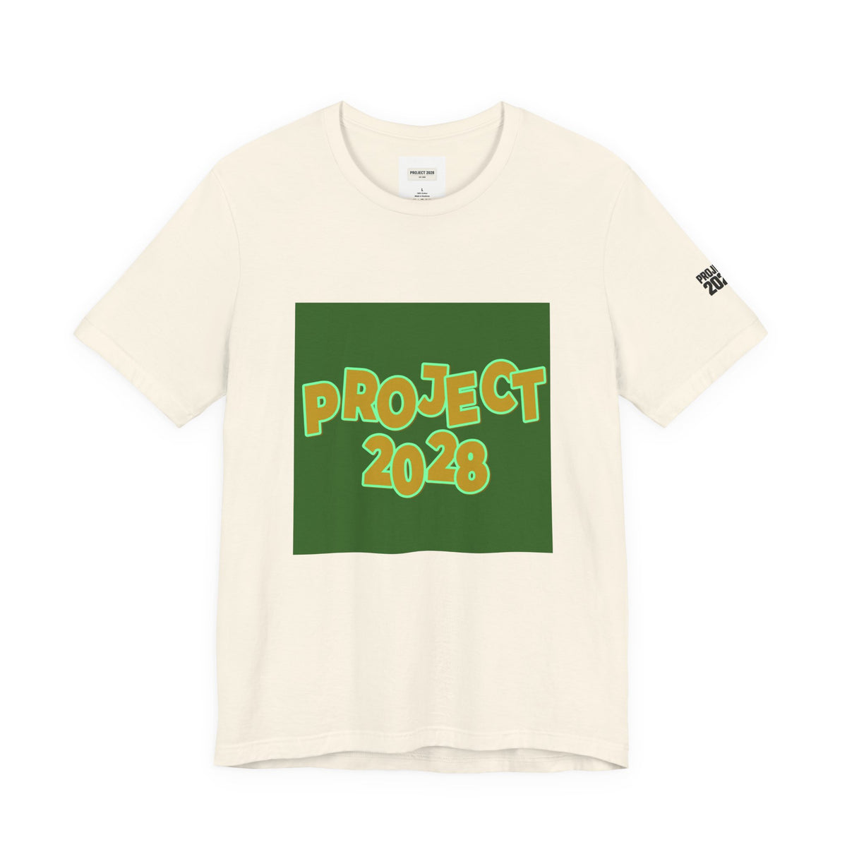 Project 2028 Tee — "Democracy Isn’t Automatic" Political Campaign T‑Shirt  - Make a Statement Without Saying a Word!