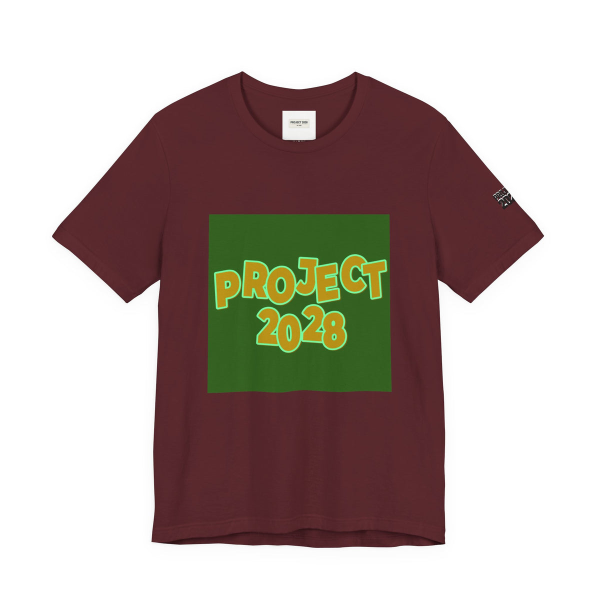 Project 2028 Tee — "Democracy Isn’t Automatic" Political Campaign T‑Shirt  - Make a Statement Without Saying a Word!