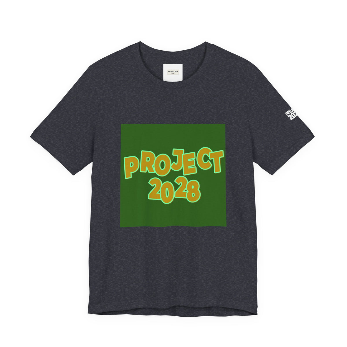 Project 2028 Tee — "Democracy Isn’t Automatic" Political Campaign T‑Shirt - Make a Statement Without Saying a Word!