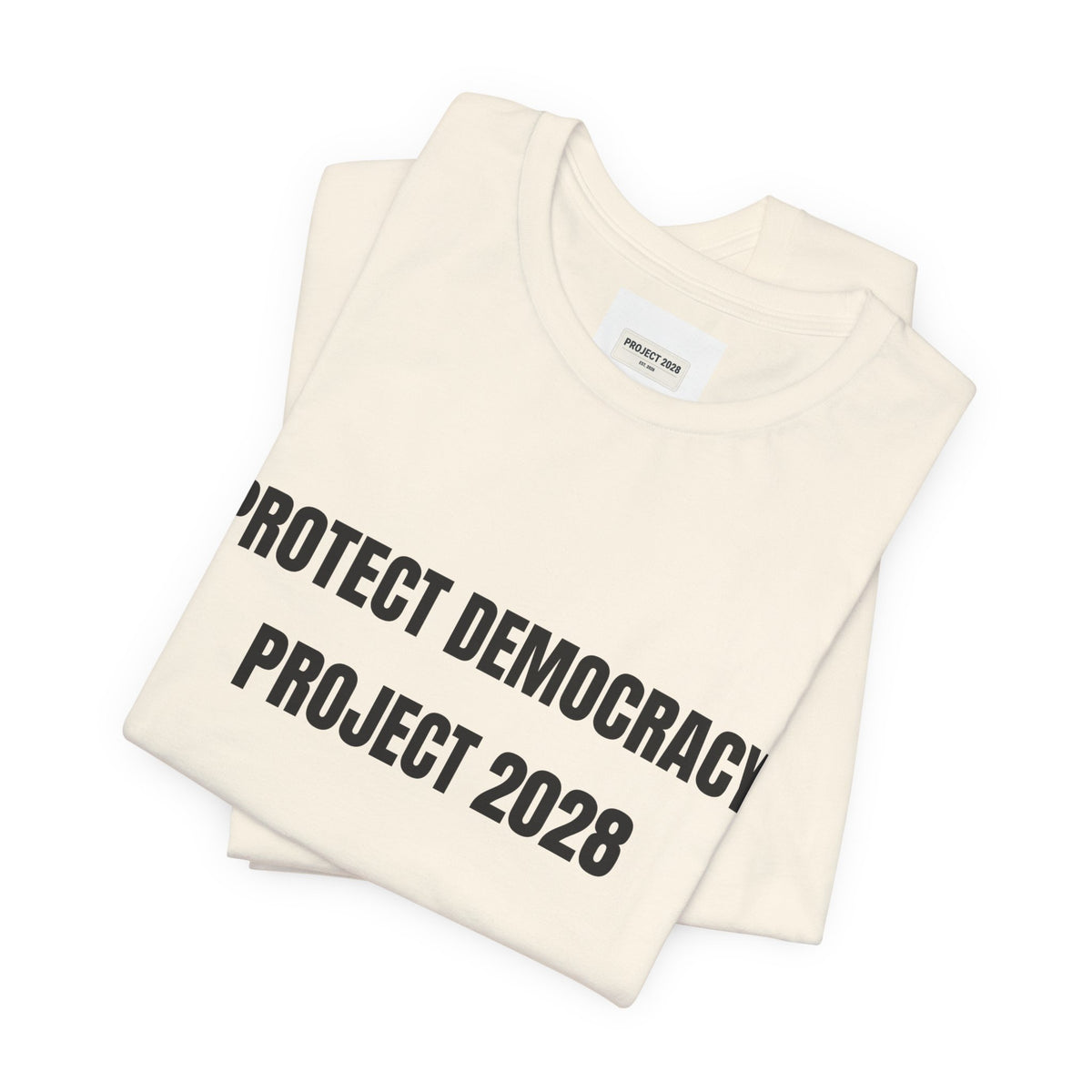 Protect Democracy Tee — "Protect Democracy Project 2028" Political Activism T‑Shirt - Make a Statement Without Saying a Word!