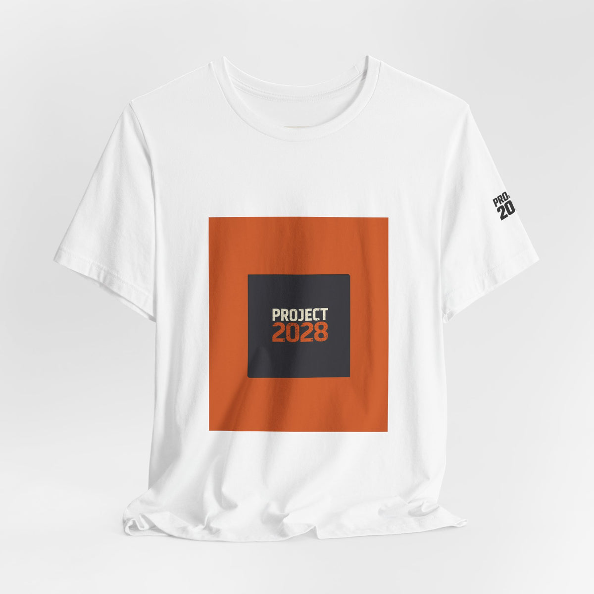 Project 2028 Tee — 'Democracy Isn't Automatic' Graphic T-Shirt - Make a Statement Without Saying a Word