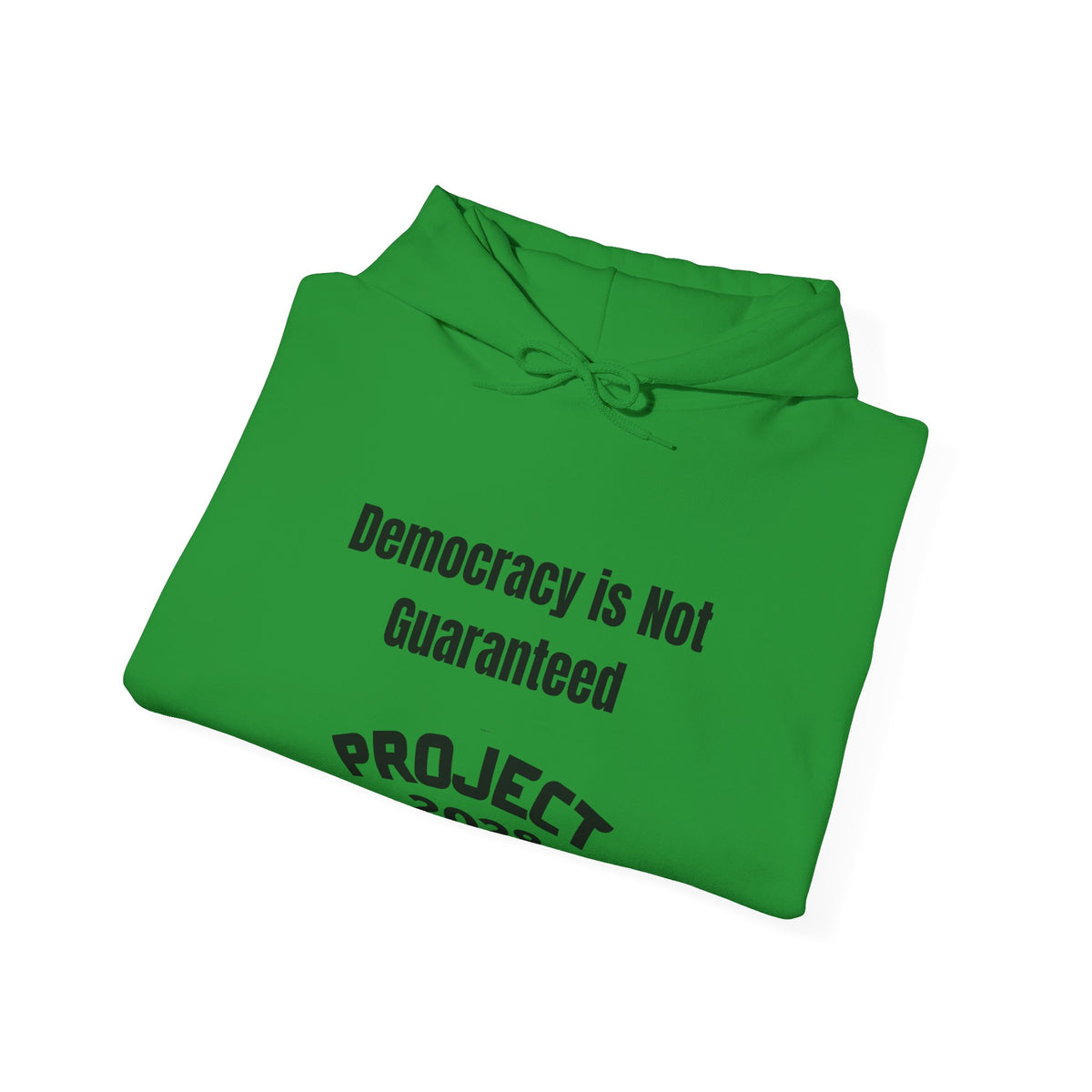 Democracy Isn't Automatic hoodie | Project 2028 slogan hoodie