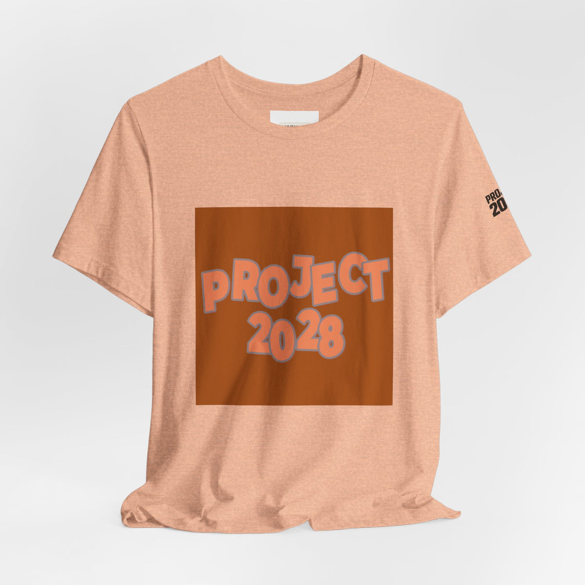 Project 2028 Tee — "Democracy Isn't Automatic" Political Awareness T‑Shirt - Make a Statement Without Saying a Word!