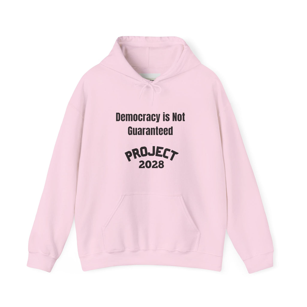 Democracy Isn't Automatic hoodie | Project 2028 slogan hoodie