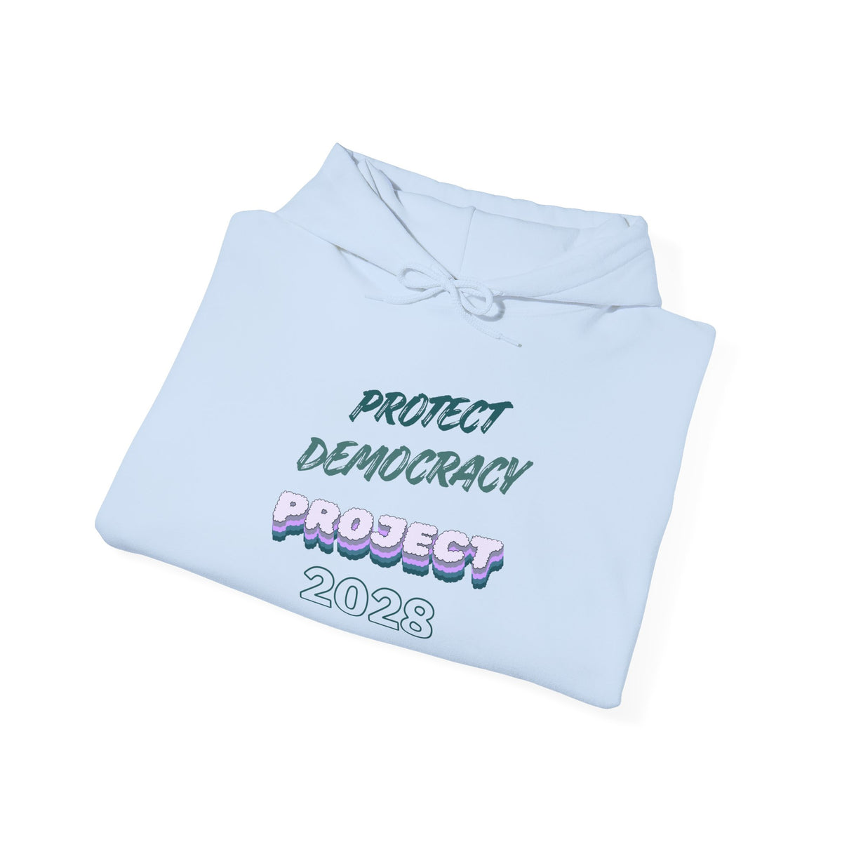 Project 2028 Hoodie | Protect Democracy, Project 2028 design