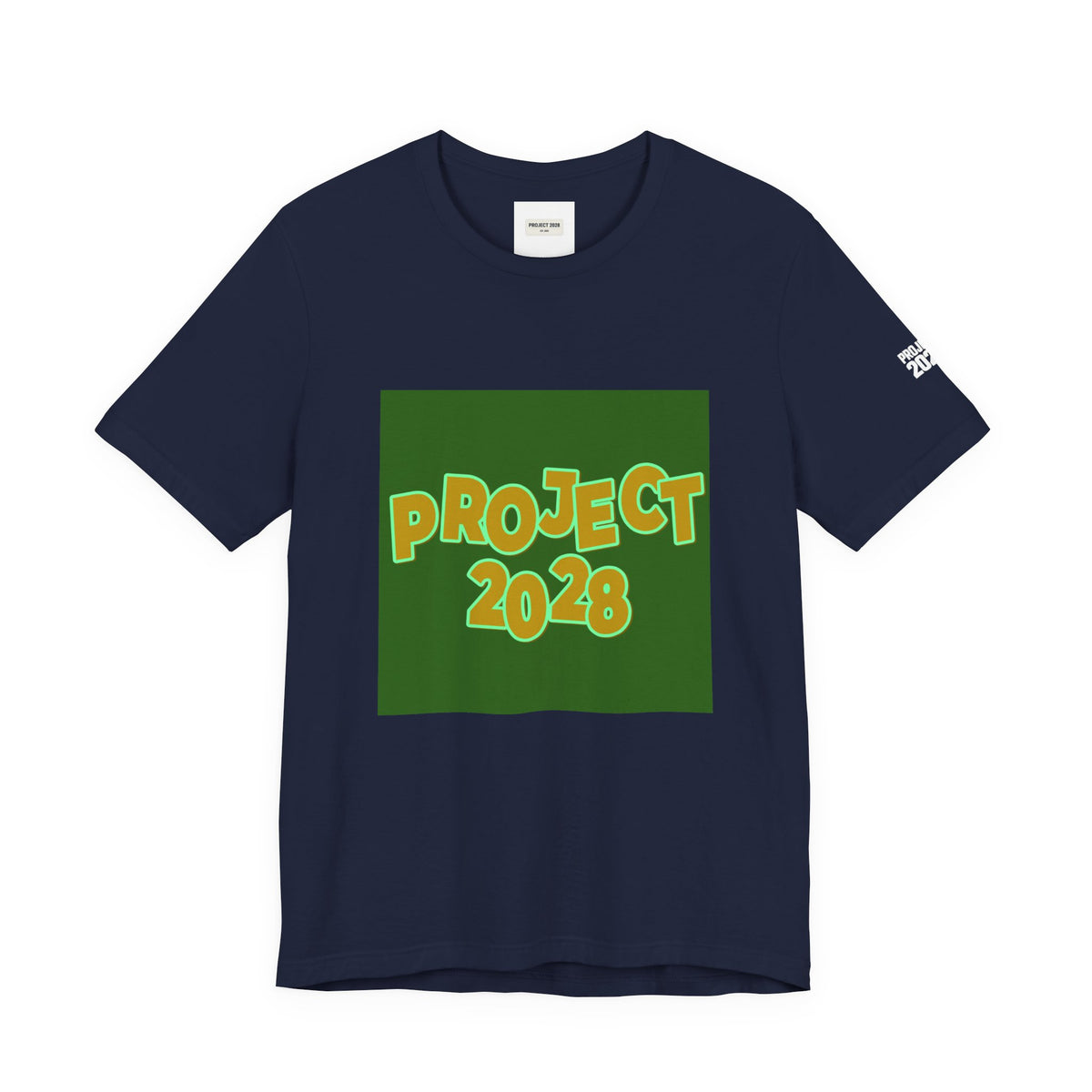 Project 2028 Tee — "Democracy Isn’t Automatic" Political Campaign T‑Shirt - Make a Statement Without Saying a Word!