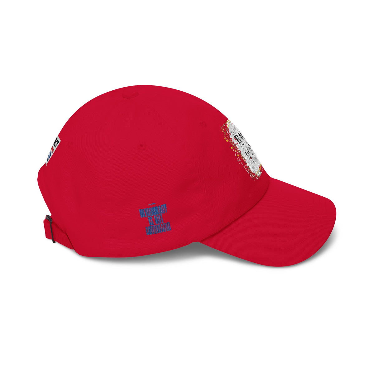 Dad Cap — “Best Days Are Back & I’m Going to Enjoy” Vintage Script Hat