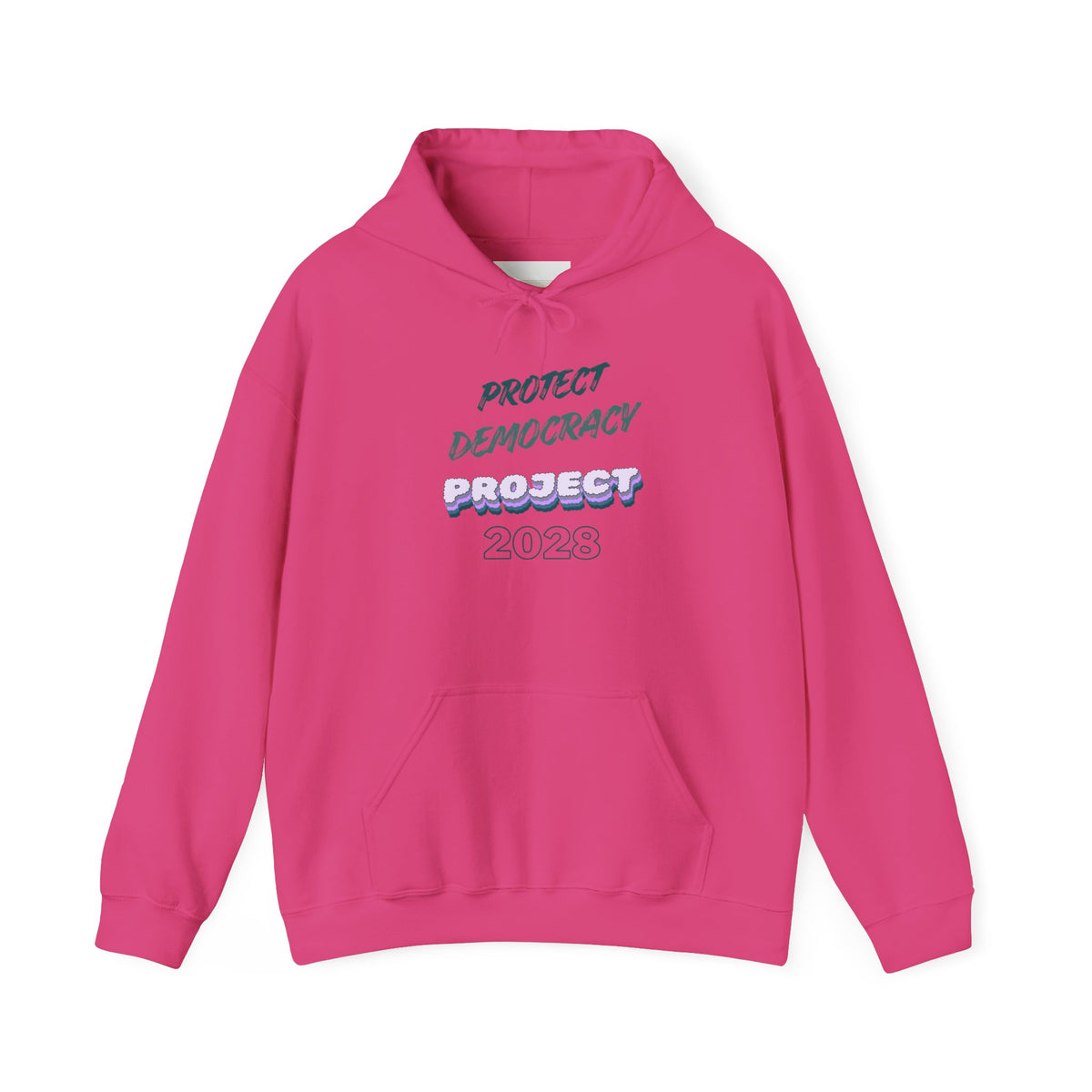 Project 2028 Hoodie | Protect Democracy, Project 2028 design